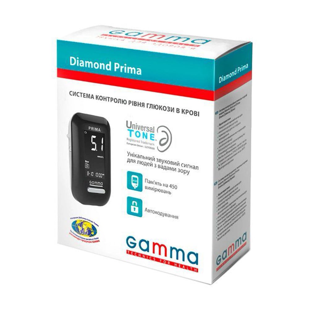 Глюкометр Gamma Prima